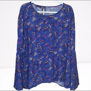 BASIC EDITIONS women’s tunic blouse XXL